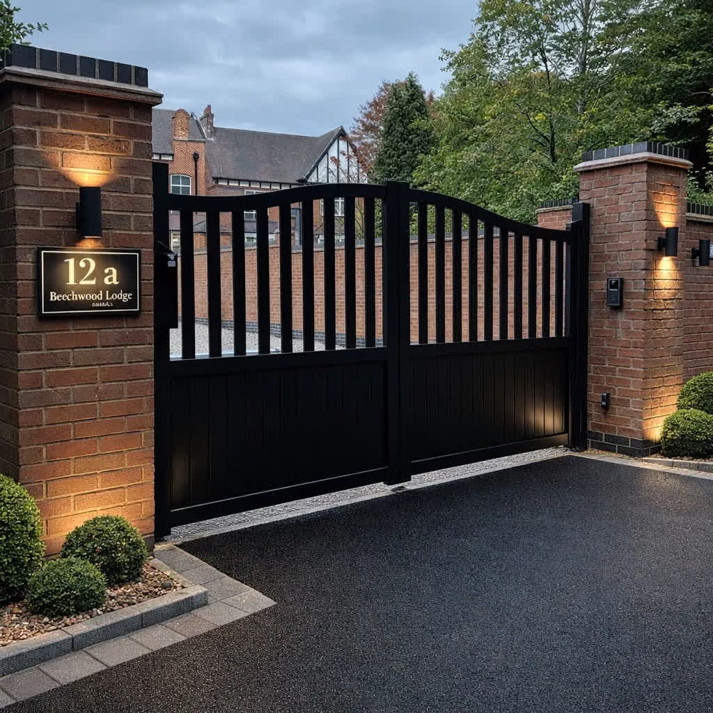 Automatic swing gates