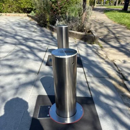 automatic driveway bollards