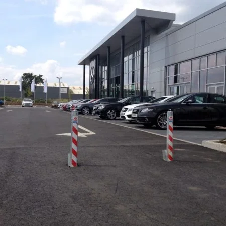 Retractapost GL 900 - Telescopic Bollard (galvanised)