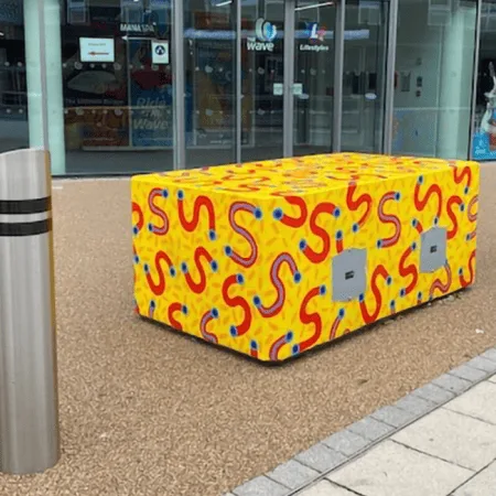 Surface Mounted Crash Block - Crash Tested to stop a 7500kg vehicle @ 30mph, 40mph & 50mph