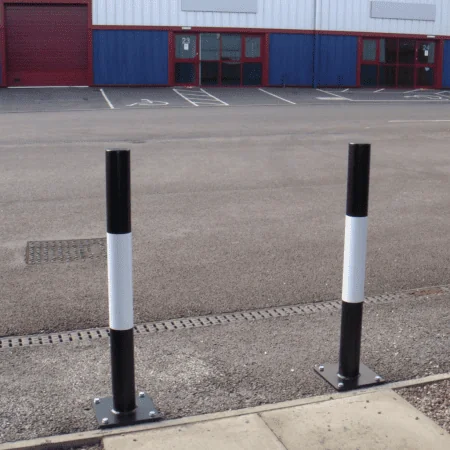 SB24-S Bolt Down Fixed Steel Bollard (1000mm)