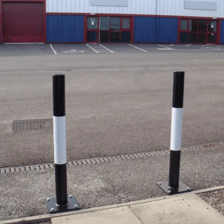 SB24-S Bolt Down Fixed Steel Bollard (1000mm)